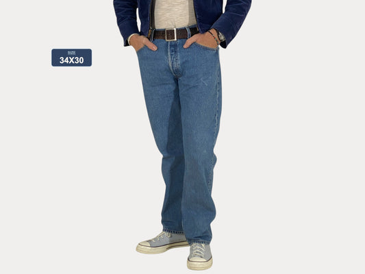 34X30 Levi's 501 Vintage Denim Jeans