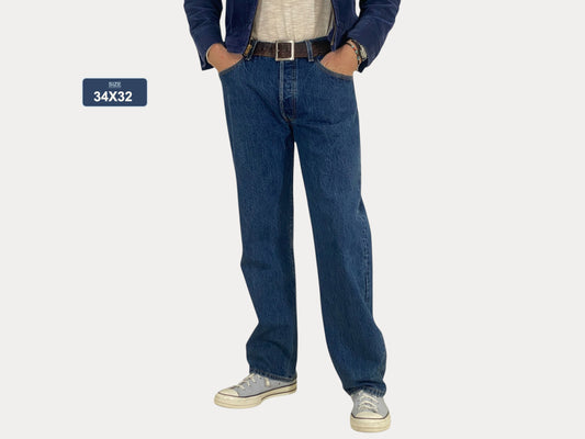 34X32 Levi's 501 Vintage Denim Jeans