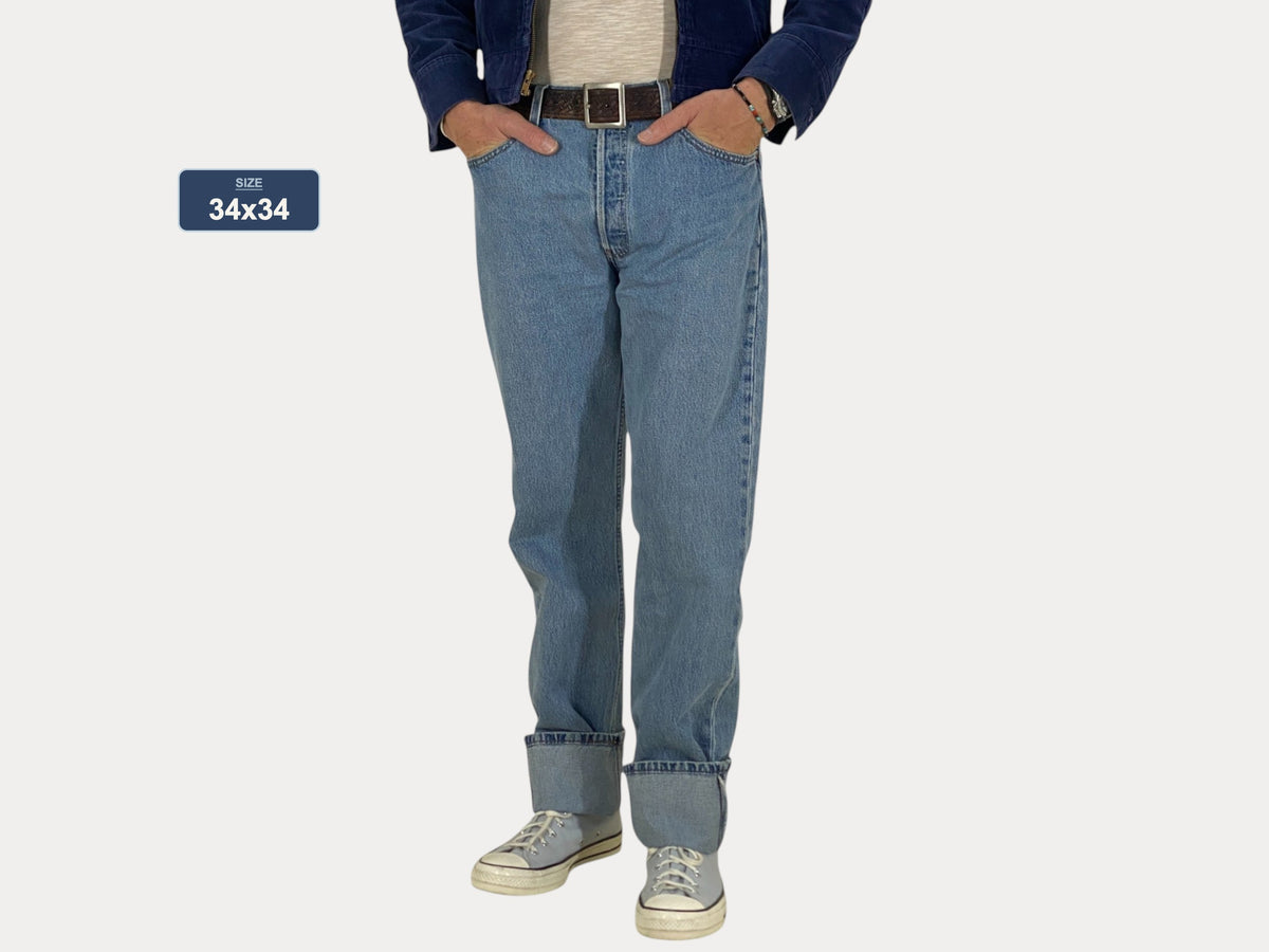 34x34 Denim Levi’s 501 Vintage Jeans | Made in USA
