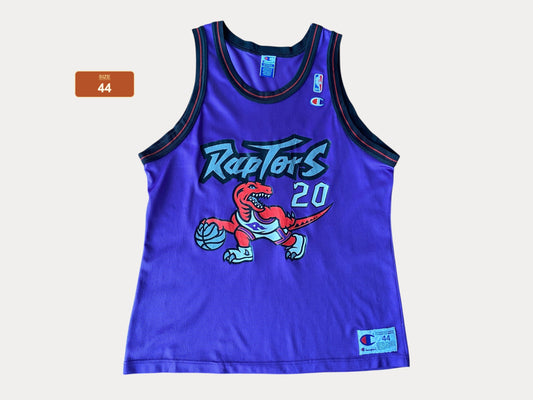 Vintage 90s NBA Toronto Raptors Damon Stoudamire #20 Jersey - Size 44