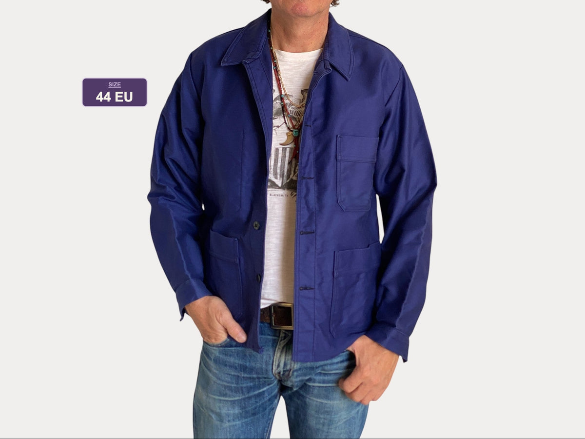 Size 44UE. Vintage French Moleskin jacket.