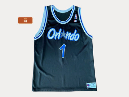 Size 48 VTG 90s Orlando Champion NBA jersey, Player Hardaway #01