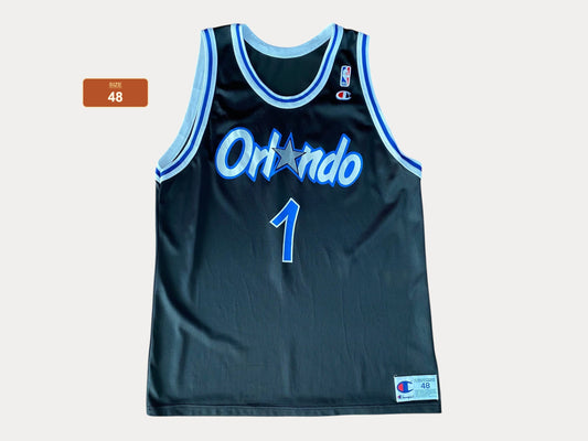 Size 48 VTG 90s Orlando Champion NBA jersey, Player Hardaway #01