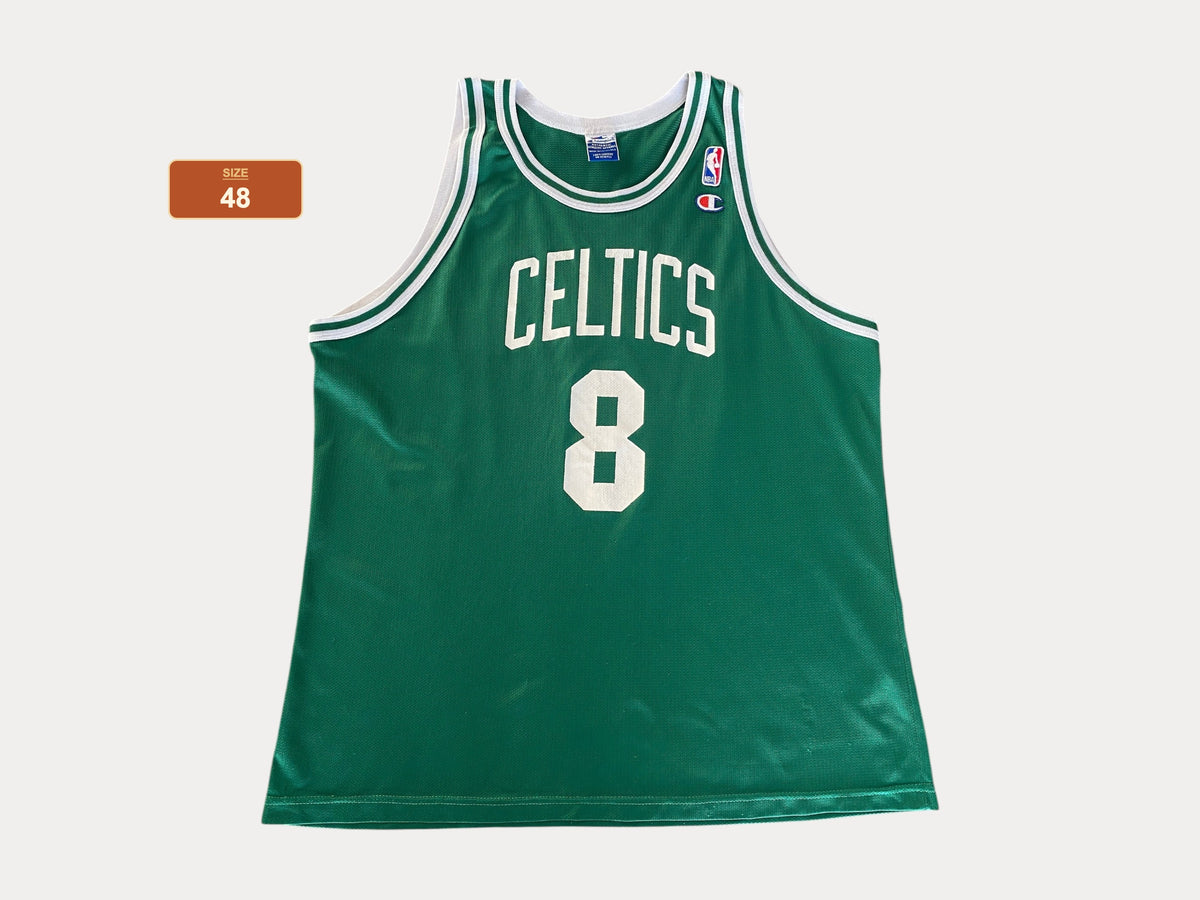 Size 48 Antoine Walker #8 Celtics Vintage 90s NBA Jersey by Champion