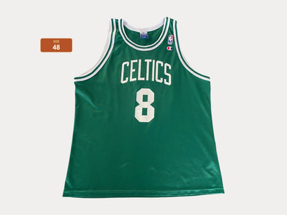 Size 48 Antoine Walker #8 Celtics Vintage 90s NBA Jersey by Champion