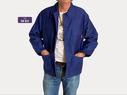 Size 50/52 EU. Vintage French Moleskin jacket. Made in France