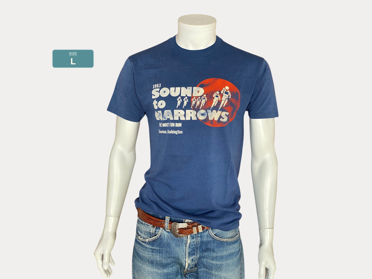 Large. Vintage 50/50 cotton 1983 t shirt Made In USA
