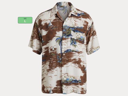 Size Large. Vintage 90s Hawaiian shirt