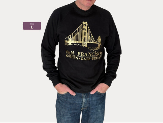 Size L Crew NeckSan Francisco Made in USA By Jerzees