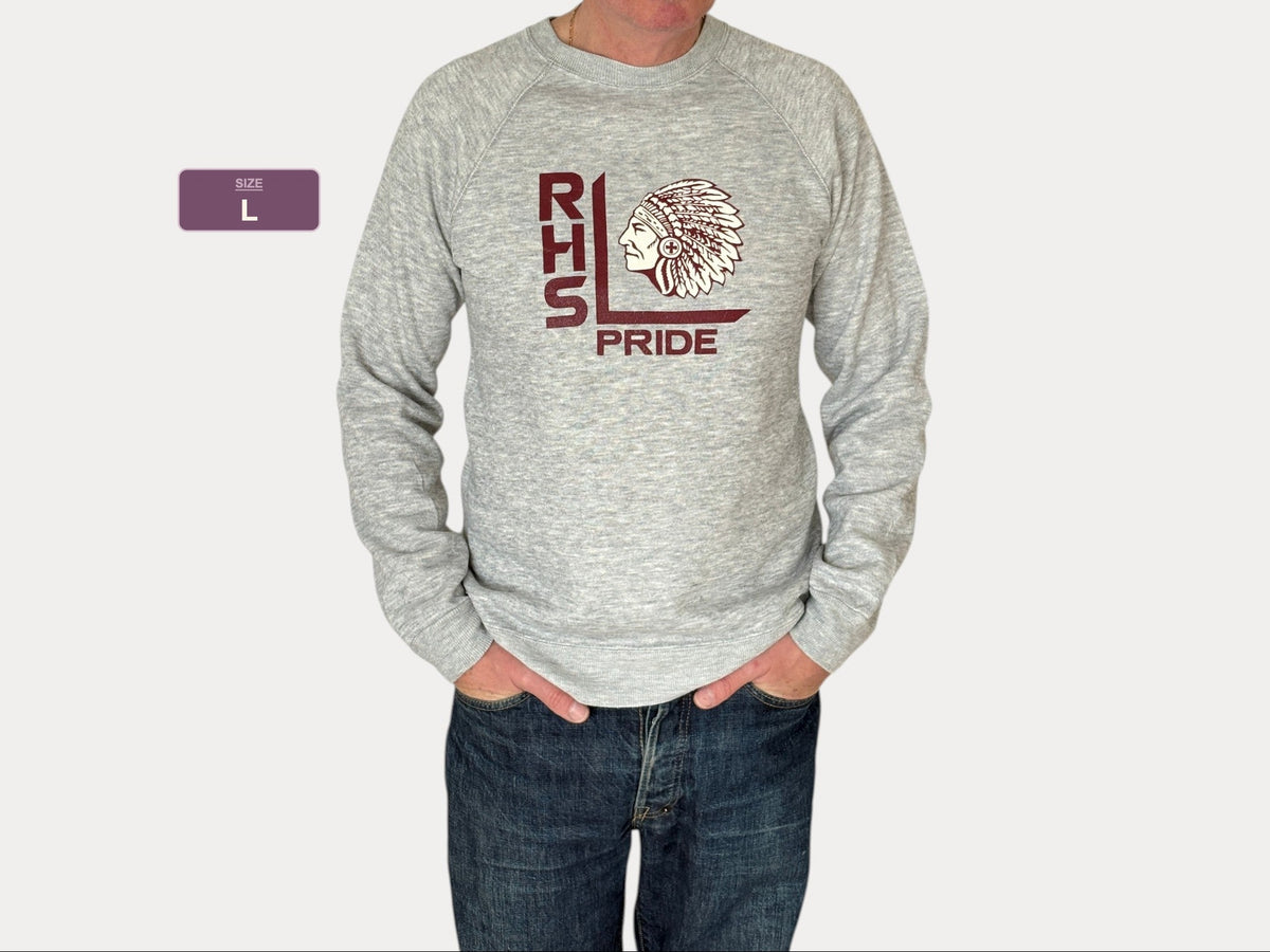 Size L Crew Neck Rhs Pride Made in USA By Nasco-AJ357 Studio
