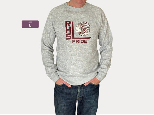 Size L Crew Neck Rhs Pride Made in USA By Nasco