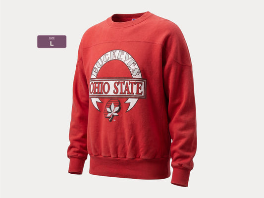 Size L Champion Vintage Ohio State Sweatshirt - Made in USA