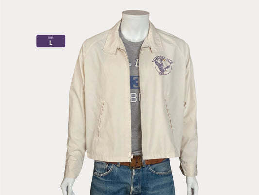 Vintage 70s Tennessee Tech University Champion Cotton Jacket Size Large