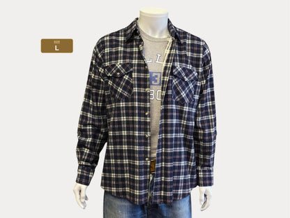 Size L Vintage 90s Flannel Shirt | Retro Fashion Staple