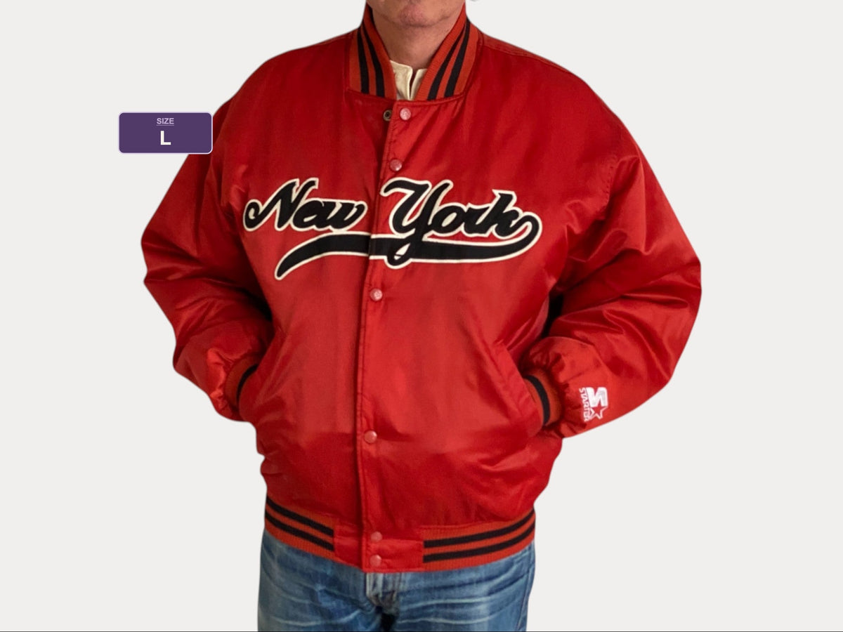 Size Large . 90s Vintage  New York Starter jacket