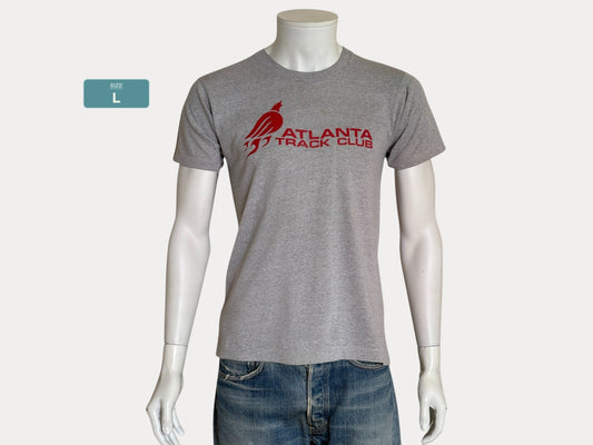 Vintage Atlanta Track Club tee – sleek athletic style from a legendary running scene. Large
