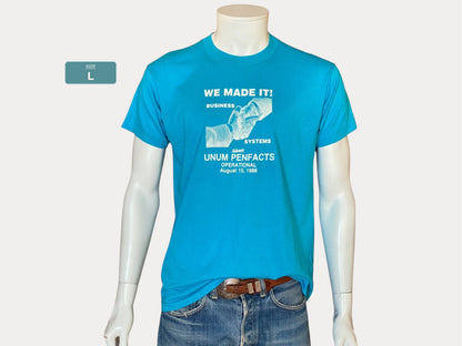 Grand t-shirt vintage 1988 50/50 en coton, fabriqué aux États-Unis par Screen Stars | Retro American Apparel