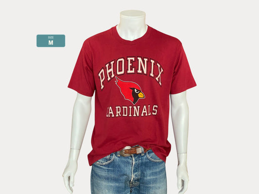 Med. Vintage 50/50 cotton 80s Phenix Cardinal T-shirt Made In USA