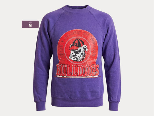 Size M 80s Crew sweatshirt Georgia Bulldogs