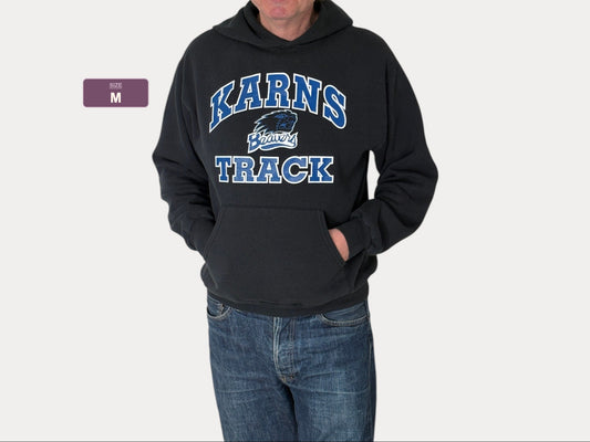 Size M Hooded Karns Track Made By Jerzees