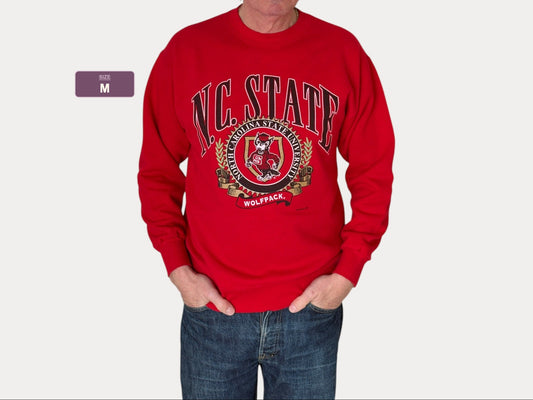 Size M Crew Neck N.C State Made By Nutmeg
