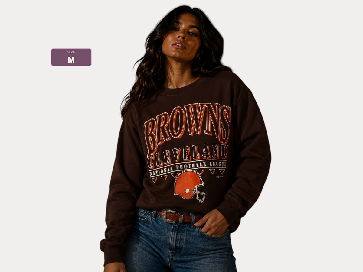 Med. Vintage 1992 Cleveland Browns sweatshirt Made In USA