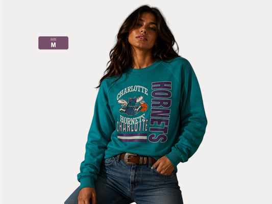 Medium. 80s Vintage Hornets sweatshirt Made In USA