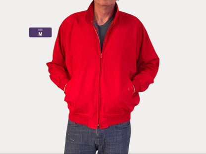 Size Medium Vintage Light Zipper Jacket