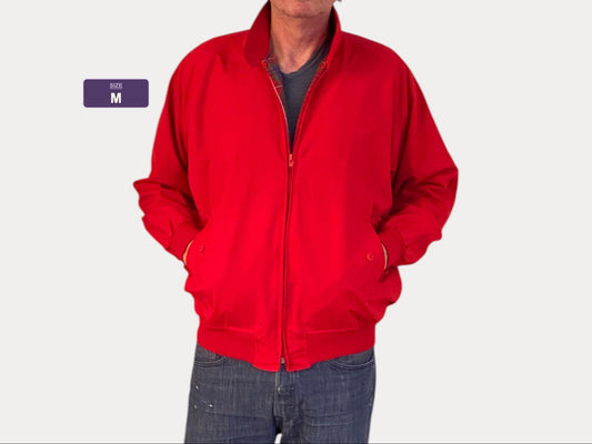 Size Medium Vintage Light Zipper Jacket