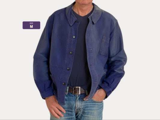 Size 42EU Vintage French Moleskin Jacket | Classic Retro Style | NOS | USA Vintage BCN