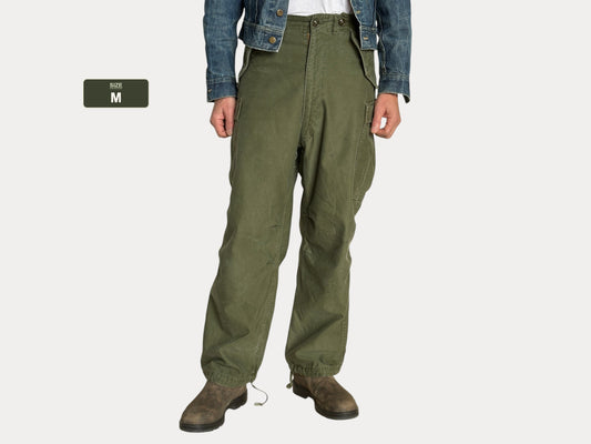 Vintage M-51 US Army Field Cargo Pants – Made in USA - Size Medium  Military Trousers