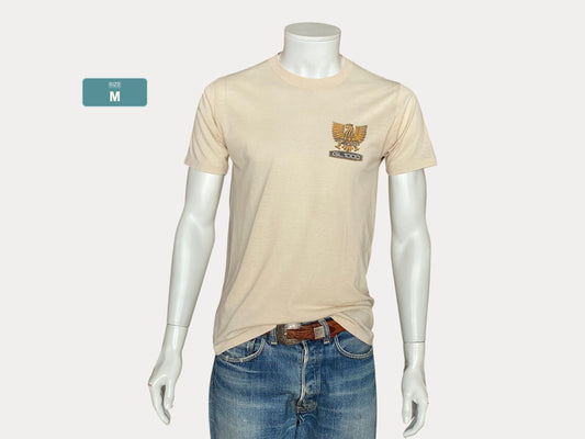 Vintage 80s Honda T-Shirt - Size M | Made in USA | Retro Biker Style