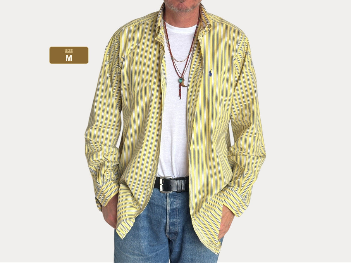 Ralph Lauren Classic Fit Striped Button-Down Shirt