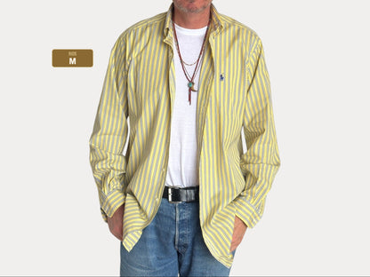 Ralph Lauren Classic Fit Striped Button-Down Shirt