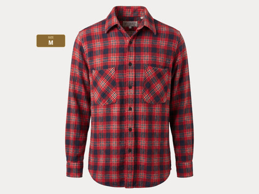 Camisa de franela a cuadros vintage de los años 80, estilo retro grunge, para trabajo, con botones, talla mediana, informal, de manga larga para hombre.