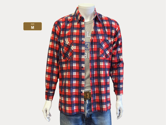 Vintage 90s Flannel Shirt - Size M | USA Vintage BCN