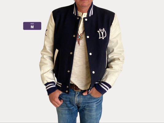 Size Med. Vintage varsity style jacket Made in Canada