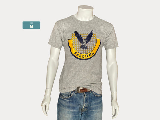 Medium Champion Vintage 100% Cotton Falcon T-Shirt Made in USA | Retro American Apparel