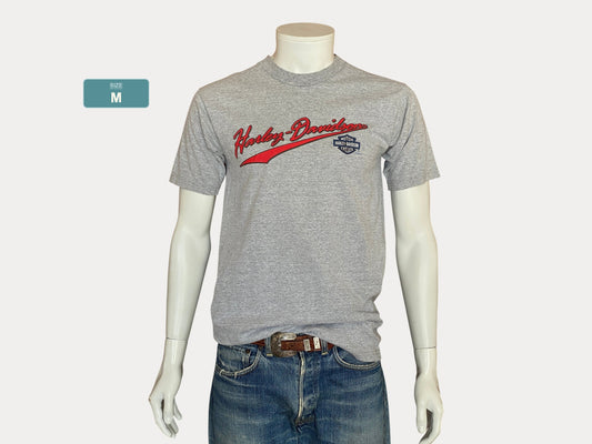 Vintage 90s Harley Davidson T-Shirt - Size M | Made in USA | Retro Biker Style