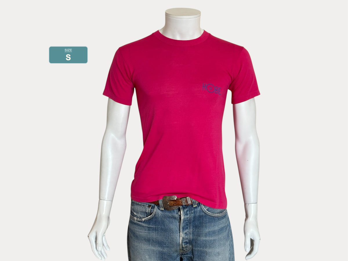 Vintage Single Stitch 80s Hobie Surf T-Shirt — Graphic Back Print — XS / Small-AJ357 Studio