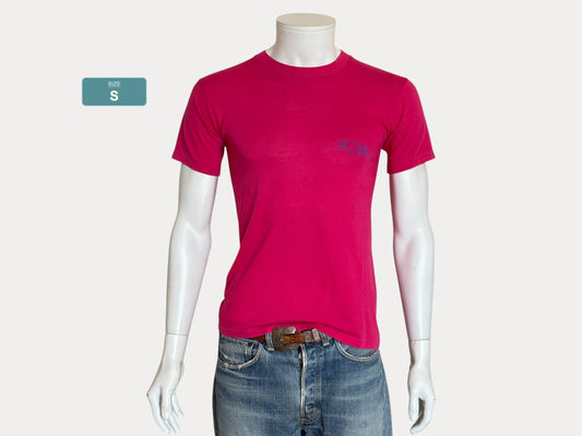 Vintage Single Stitch 80s Hobie Surf T-Shirt — Graphic Back Print — XS / Small