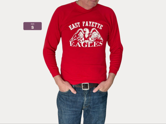 Size S Crew Sweat East Fayette 1980 Made in USA