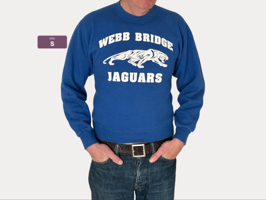 Size S Crew Neck Jaguars Made in USA By Jerzees