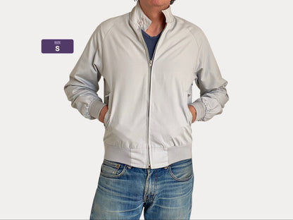 Size Small 80s Vintage Light Zipper Jacket