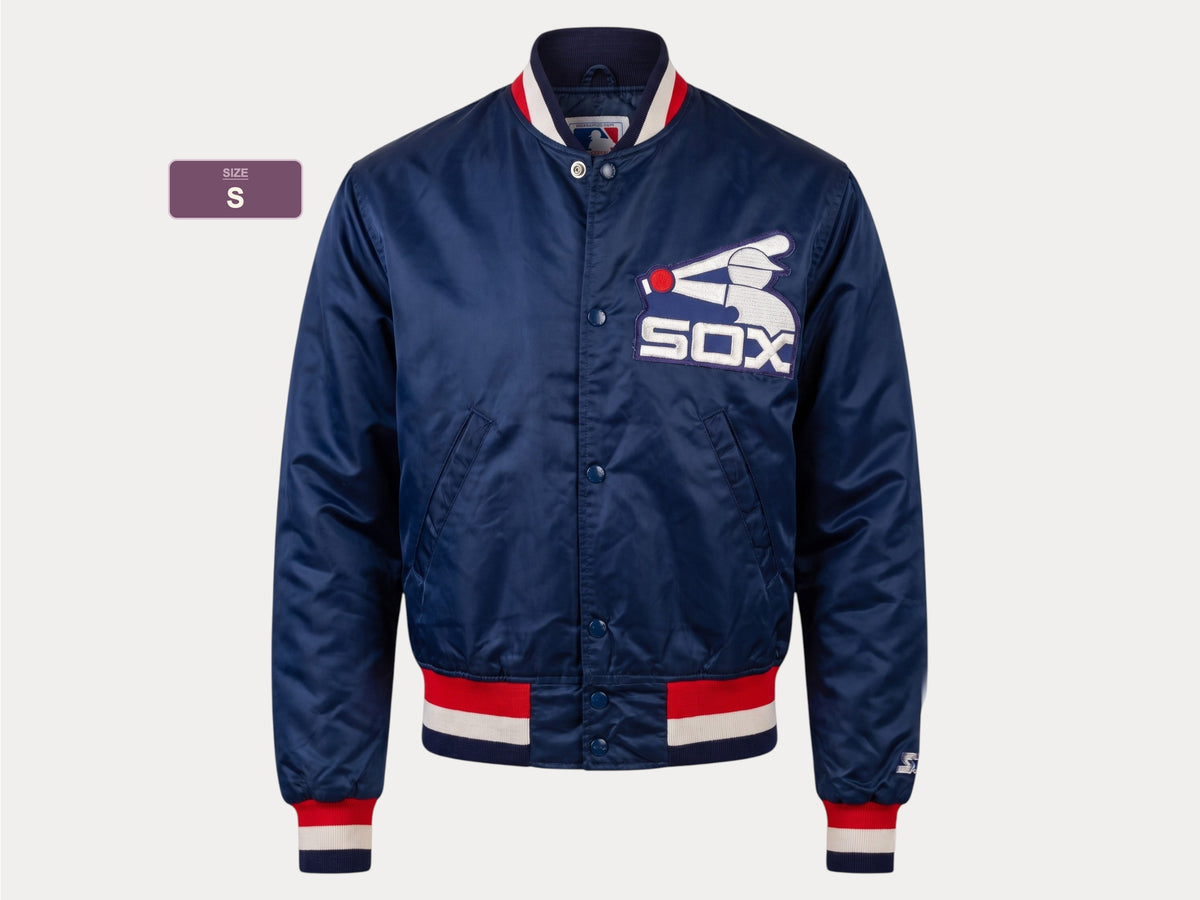 Size Small . Vintage White Sox Starter jacket Made In USA-AJ357 Studio