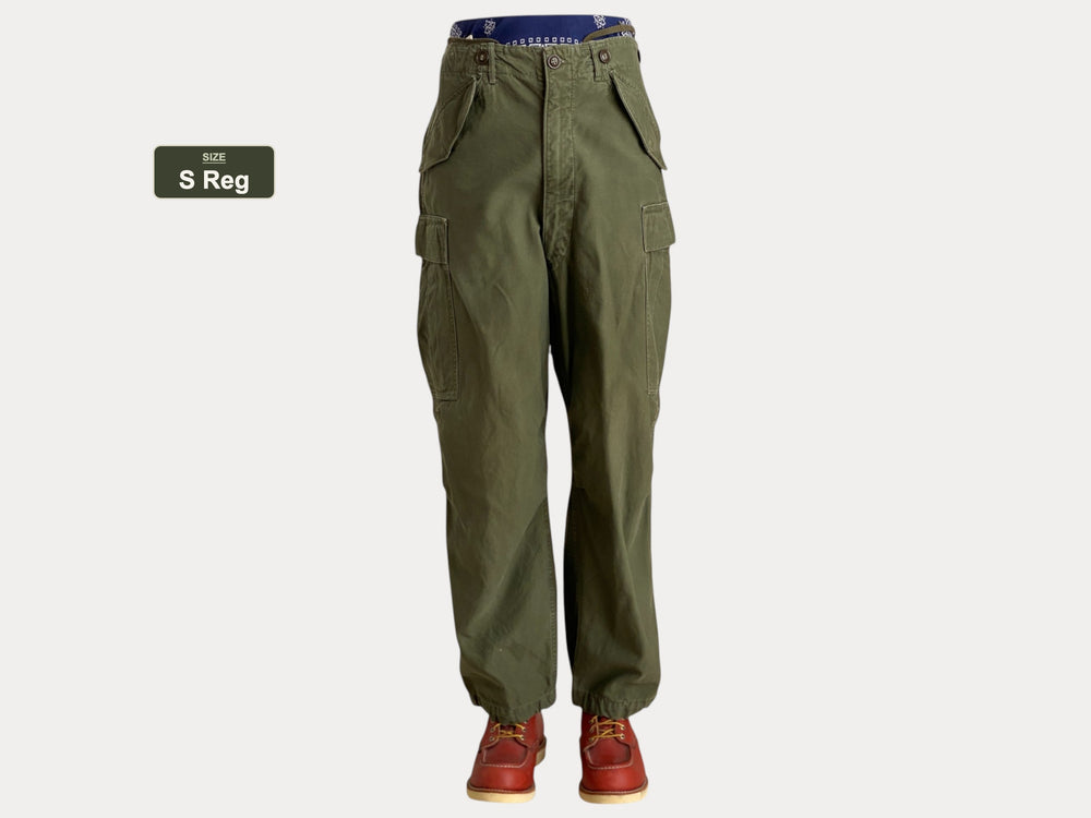 Small Reg. Vintage M-51 US army pants made in USA-military-AJ357 Studio