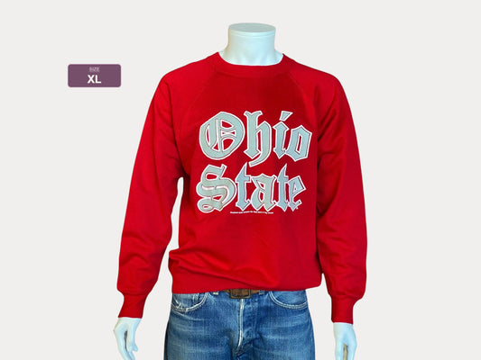 Size XL. Ohio State 80s vintage sweatshirt made in USA