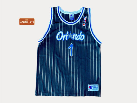Youth 18-20. Vintage 90s Orlando NBA Champion Hardaway #1 Jersey
