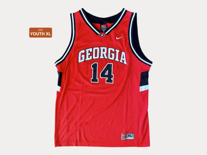 Youth XL. Vintage Nike NBA Georgia jersey #14