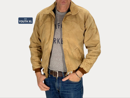Size X Large Youth. Vintage Carhartt Jacket Made in USA – Authentic Workwear Style